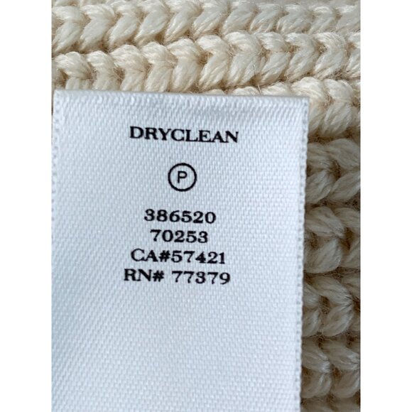 Ann Taylor Reversible Faux Fur & Knit Sweater Vest Size S NWT Zip Wool 8064 - Picture 9 of 15